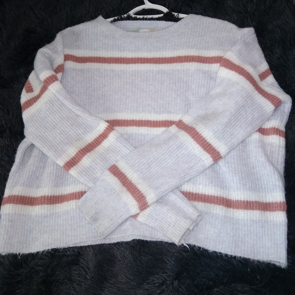 Soft Striped knitted Sweater